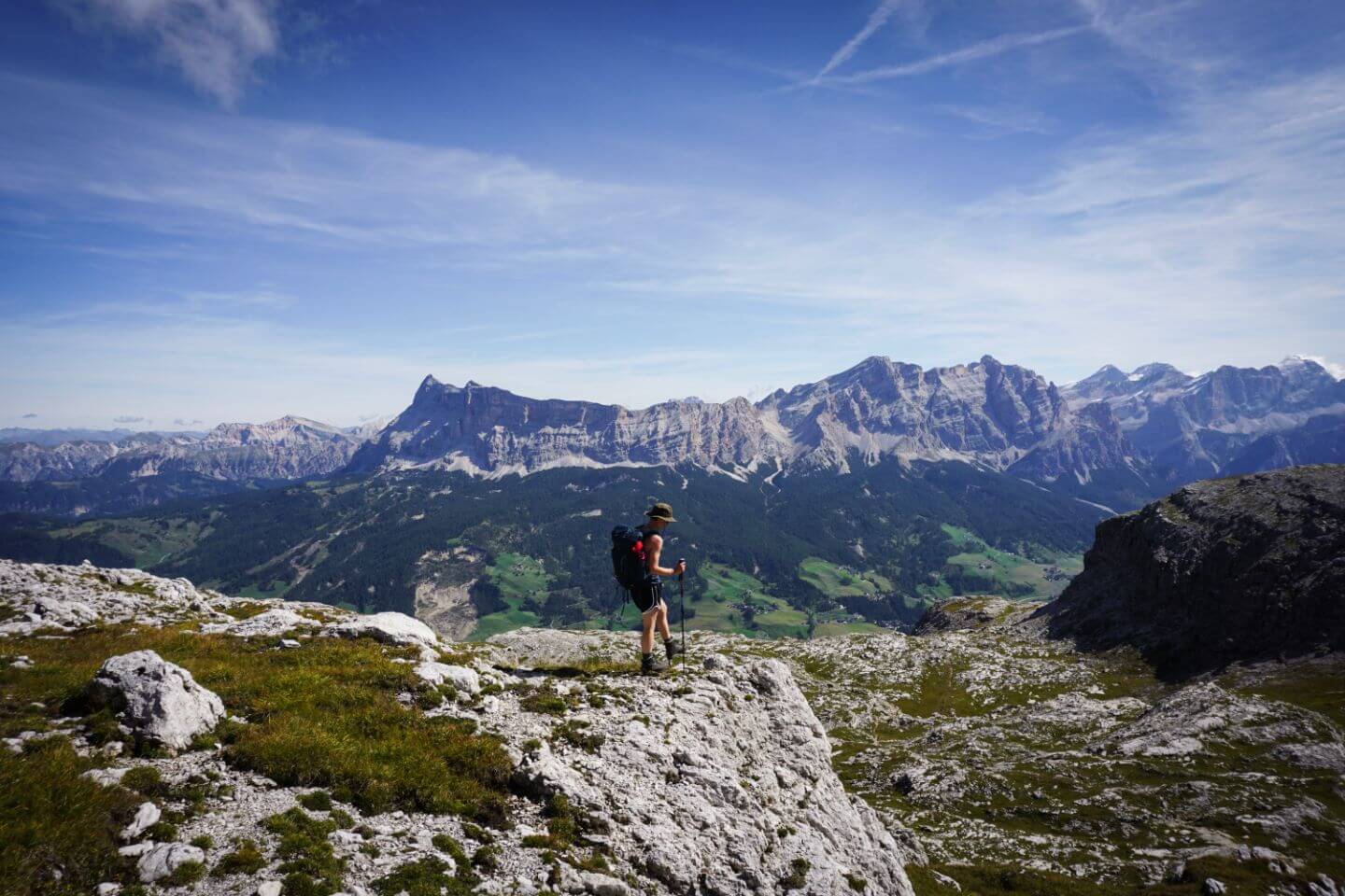 Gherdenacia Plateau, Puez-Odle Day Hike, Dolomites, Italy