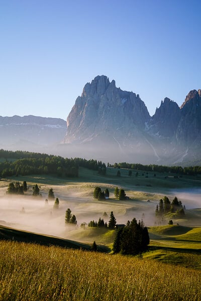 Alpe di Siusi Sunrise, Dolomites, Italy