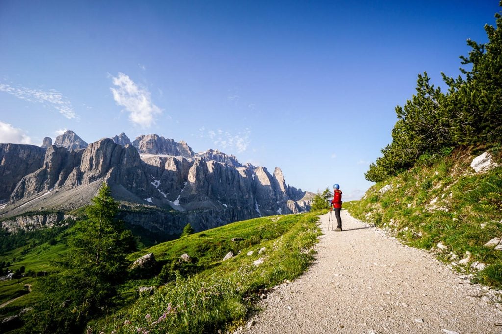 Trail 12A, Gran Cir Hike, Dolomites