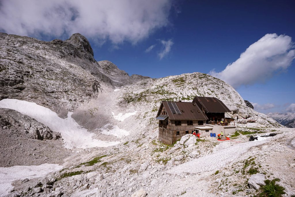 Koča na Doliču, Julian Alps, Slovenia