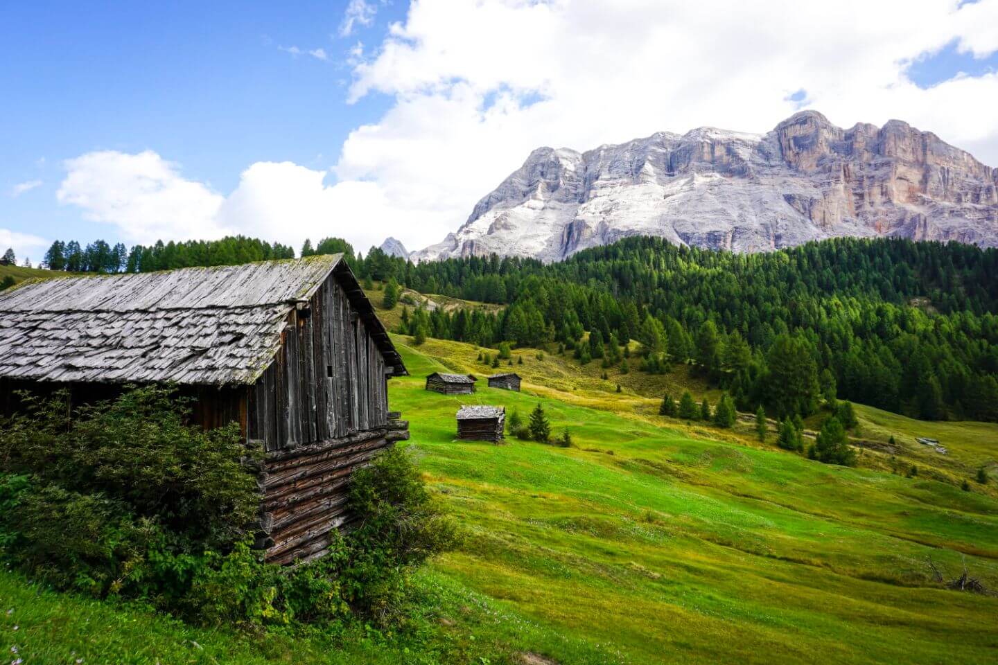 Armentara Plateau, Badia, Dolomites, Italy