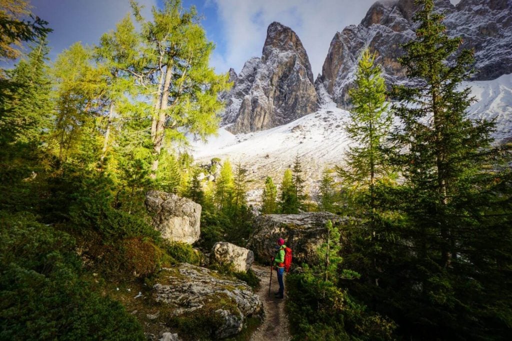 Adolf Munkel Trail, Val di Funes, Dolomites