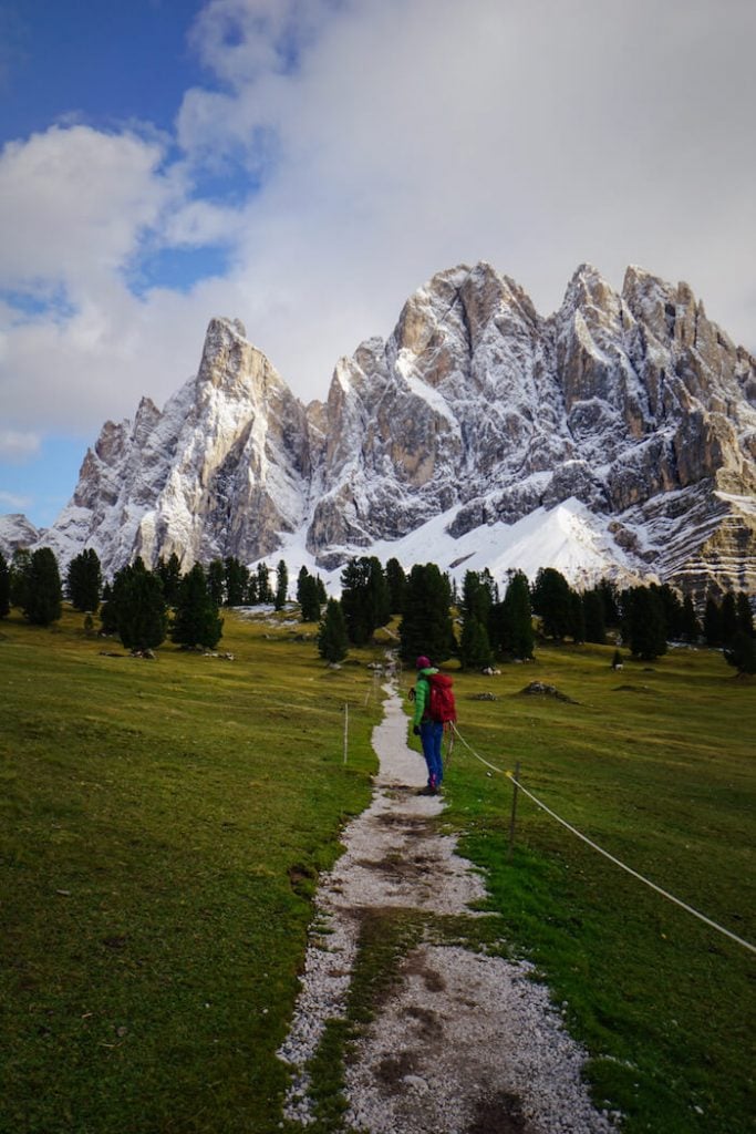 Malga Casanago Alpine Pasture, Adolf Munkel Trail, Dolomites