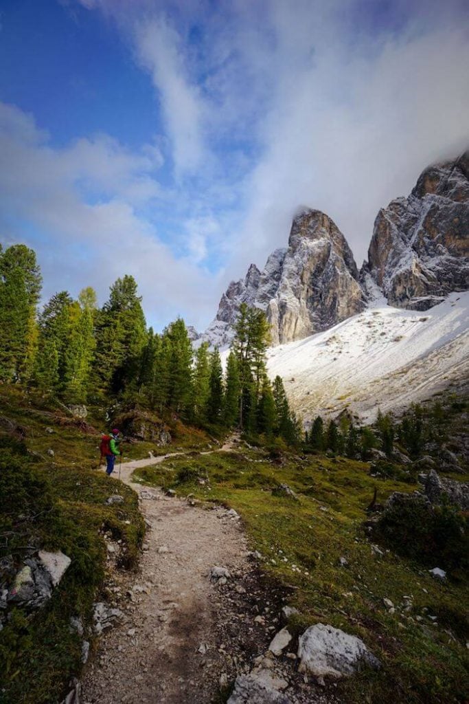 Adolf Munkel Trail, Geisler Peaks, Val di Funes