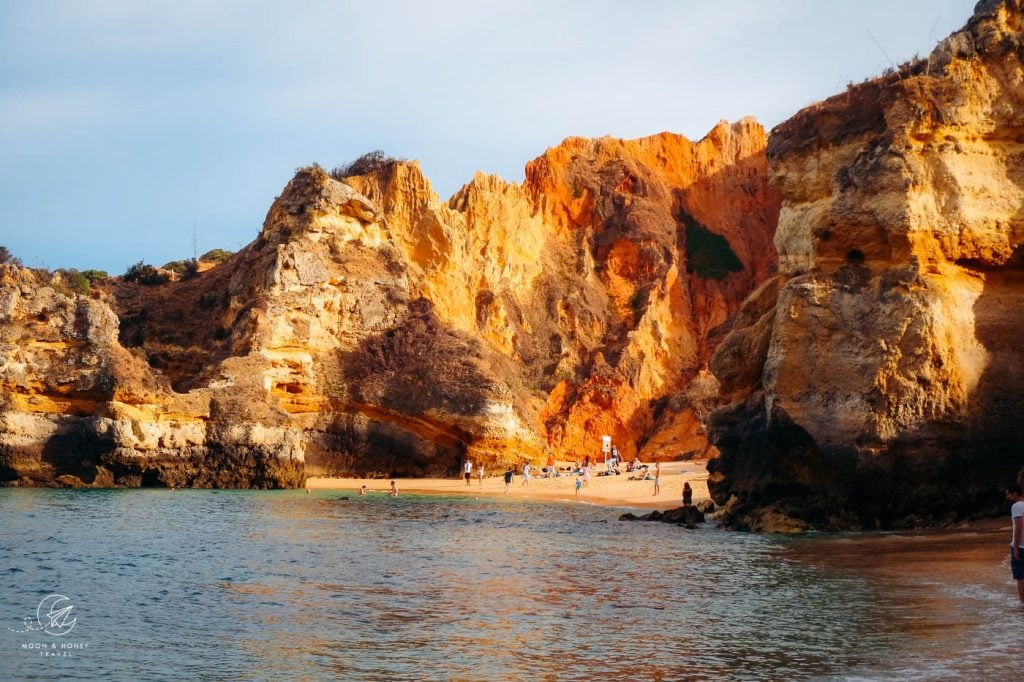 Praia do camilo beach, Algarve, Portugal