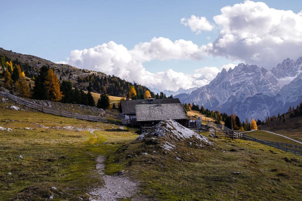 Malga Prato Piazza / Almhütte Plätzwiese, Dolomites