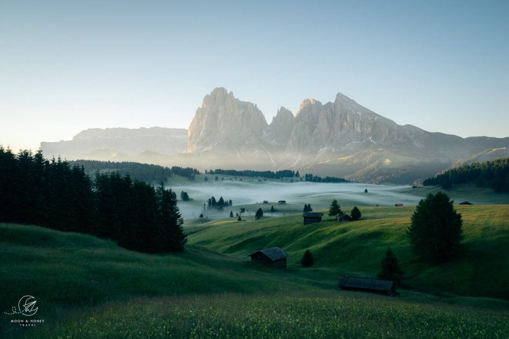 Alpe di Siusi Sunrise, Dolomites