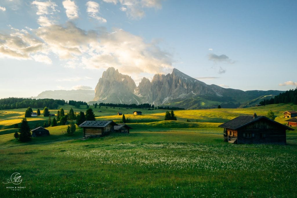 Alpe di Siusi Seiser Alm meadows walk, Dolomites