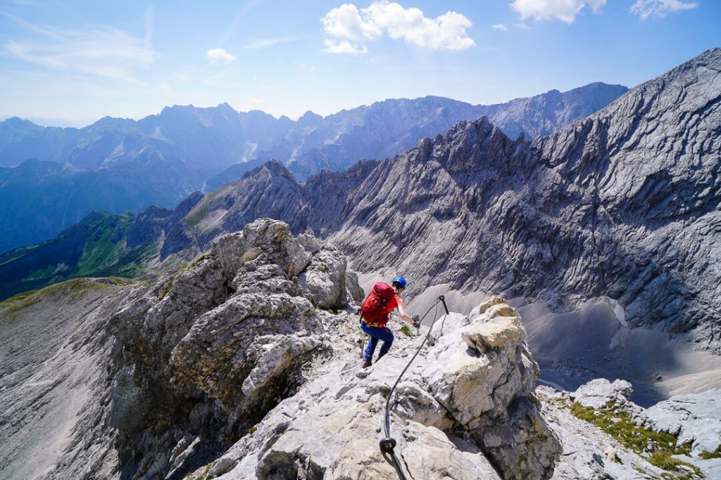 Alpsitze Ostgrat Trail, Bavarian Alps