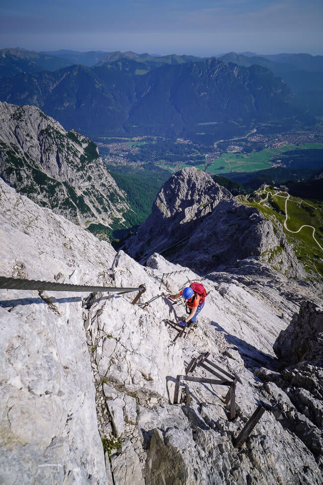 Alpspitz Ferrata, Garmisch-Partenkirchen, Bavaria, Germany