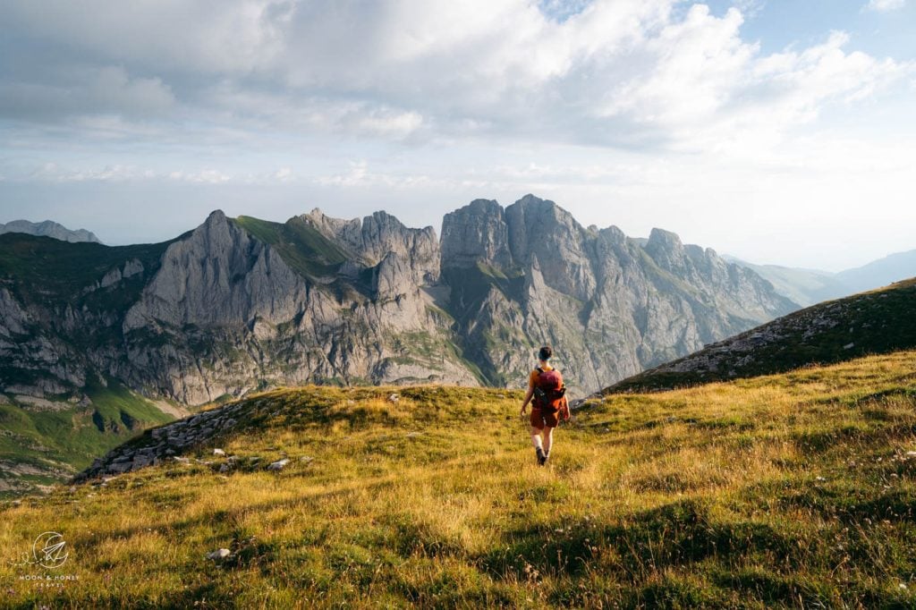 Chreialpfirst Ridge, Alpstein, Switzerland