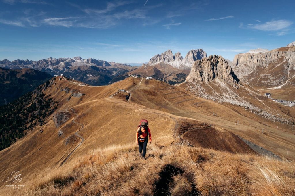 Alta Via della Cresta, Padon Chain, Dolomites