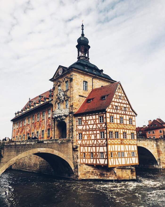 Altes Rathaus in Bamberg, Germany