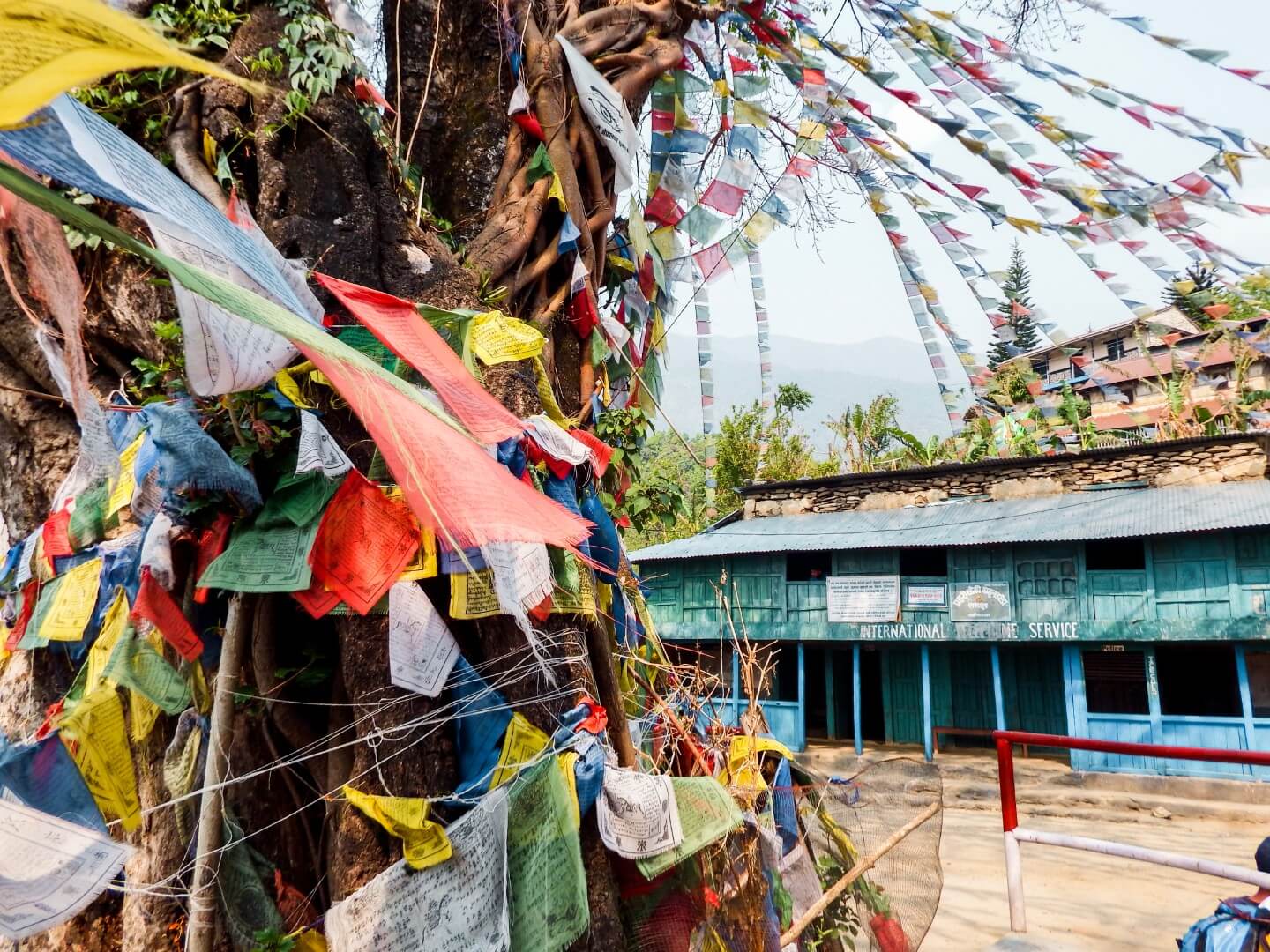 Tibetan prayer flags, Annapurna Circuit