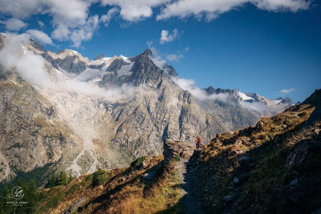 Aosta Valley Mont Blanc Massif, Northern Italy