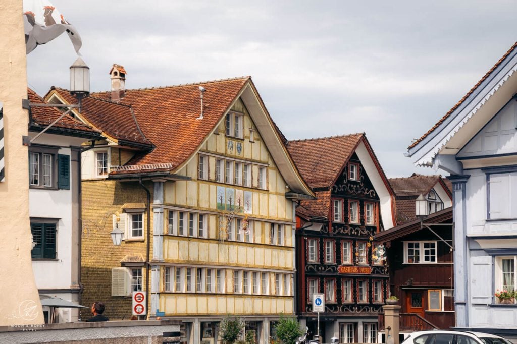 Appenzell Village Buildings, Switzerland