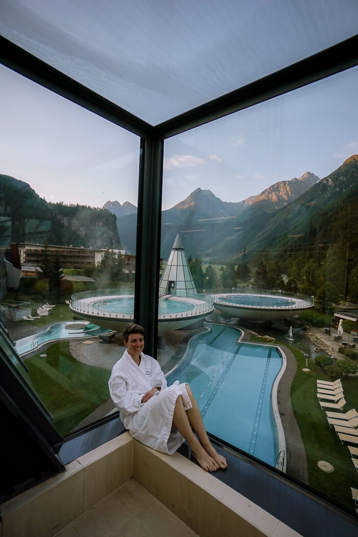 Aqua Dome Panorama Entspannungsraum, Österreich