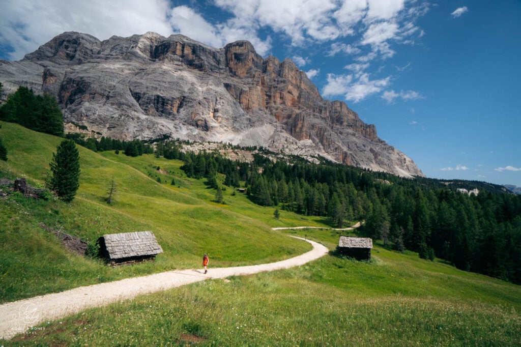 Armentara Meadows Hike, Alta Badia, Dolomites