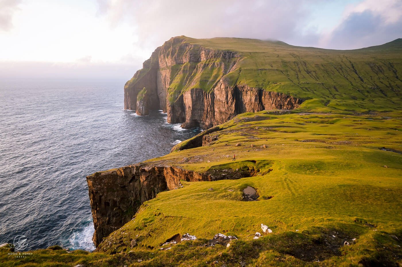 Ásmundarstakkur Sea Stack Hike, Suðuroy, Faroe Islands