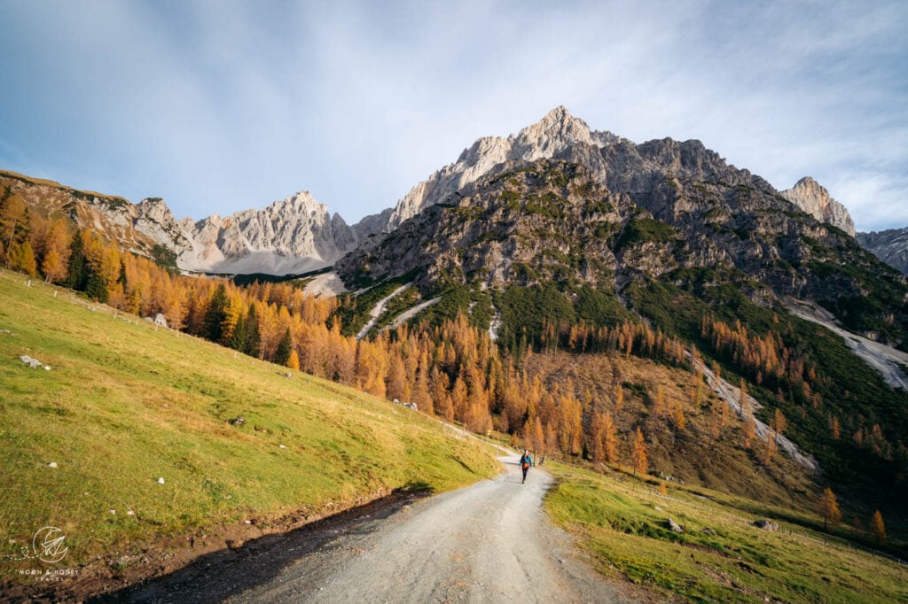 Bachlalm Access Road, Dachstein, Austria