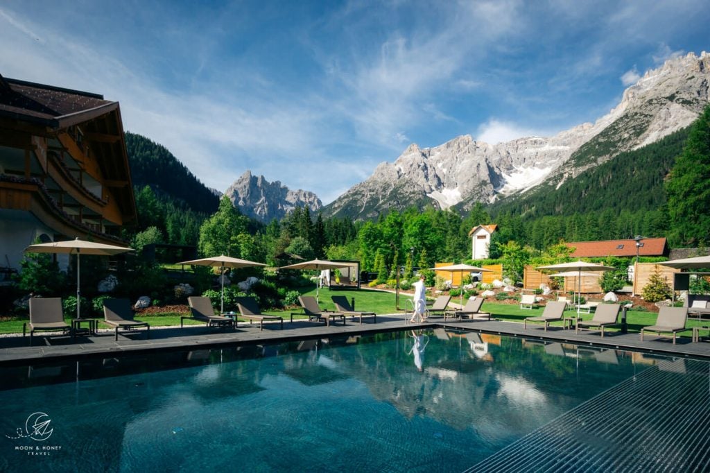 Bad Moos Spa Resort, Val Fiscalina, Dolomites