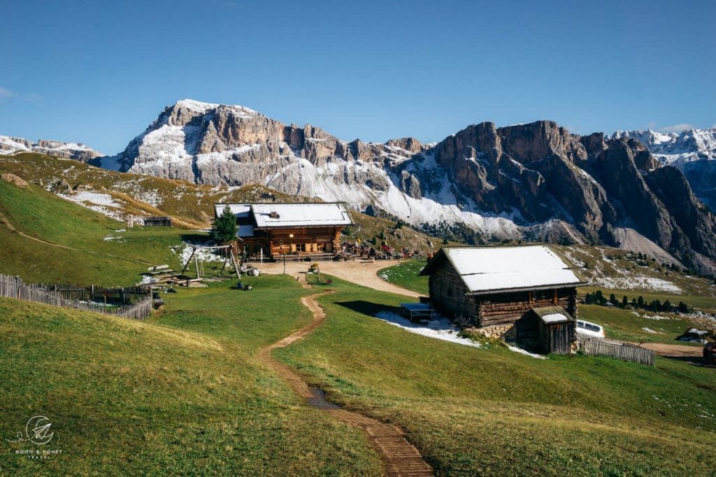 Baita Troier, Seceda Alpe, Dolomites