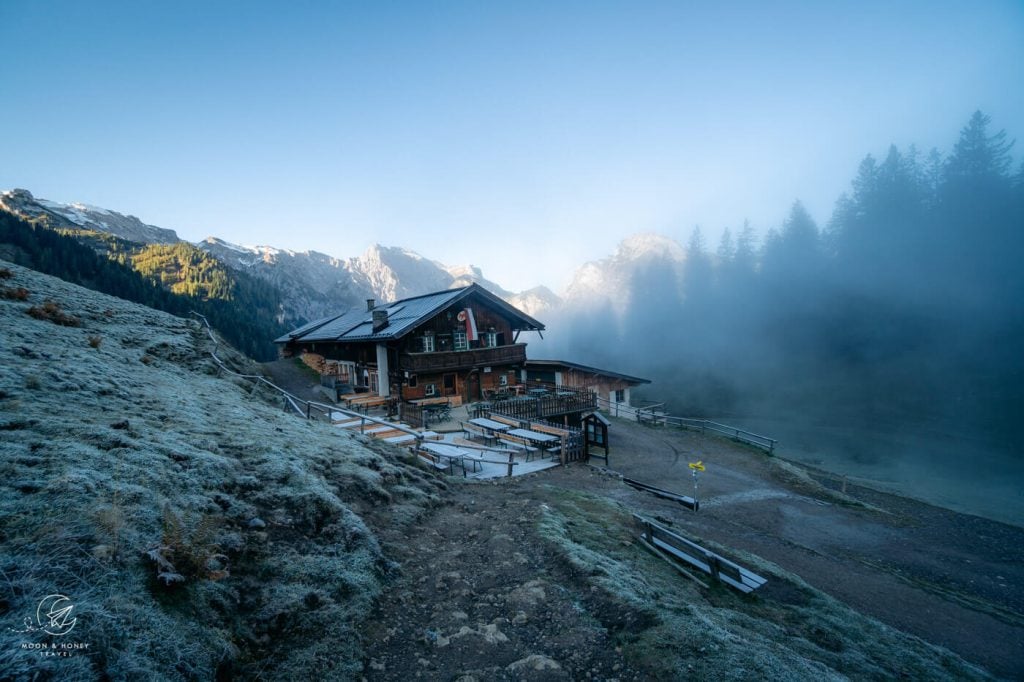 Bärenbadalm mountain pasture hut, Achensee, Tyrol, Austria