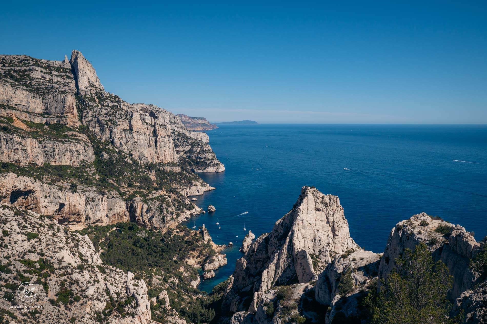 Belvédère de Sugiton Viewpoint, Calanques, France