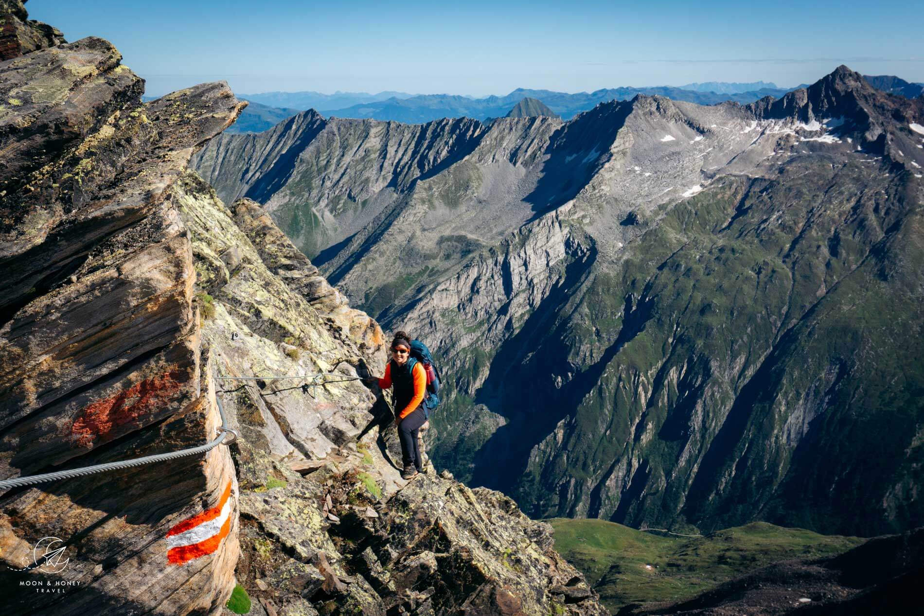 Schönbichler Horn – Berliner Hütte hiking trail, Berlin High Trail, Austria