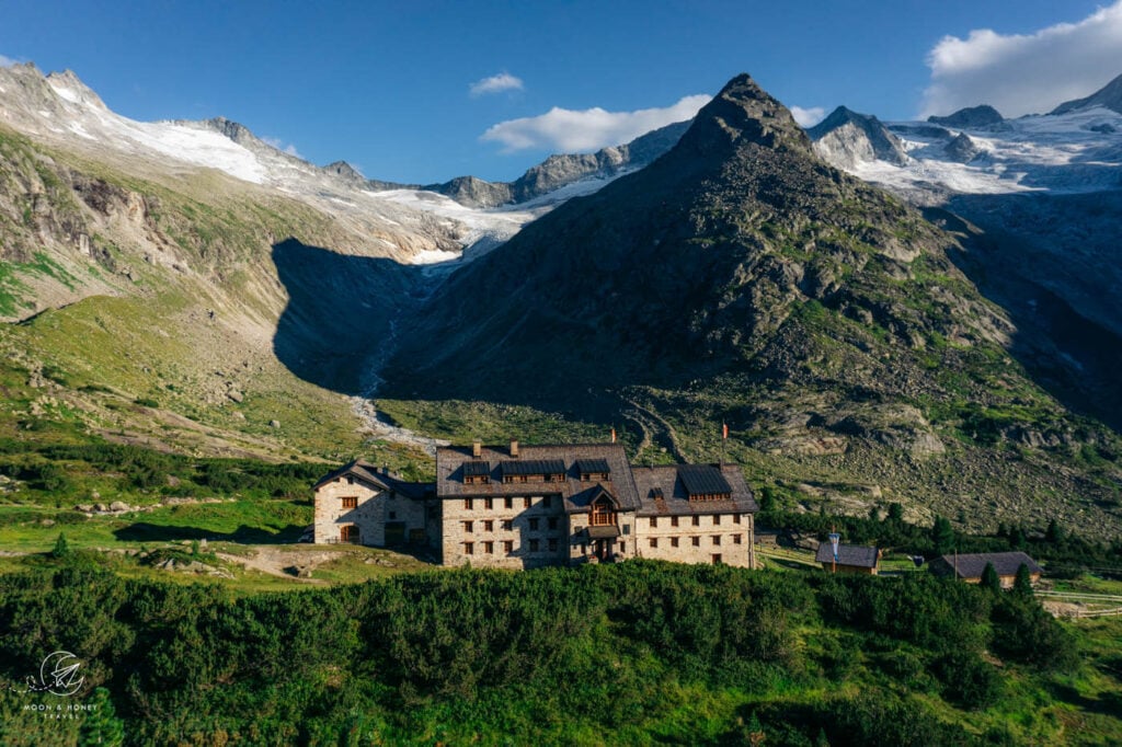 Berlin Mountain Hut, Berliner Hütte, Zillertal Alps, Austria