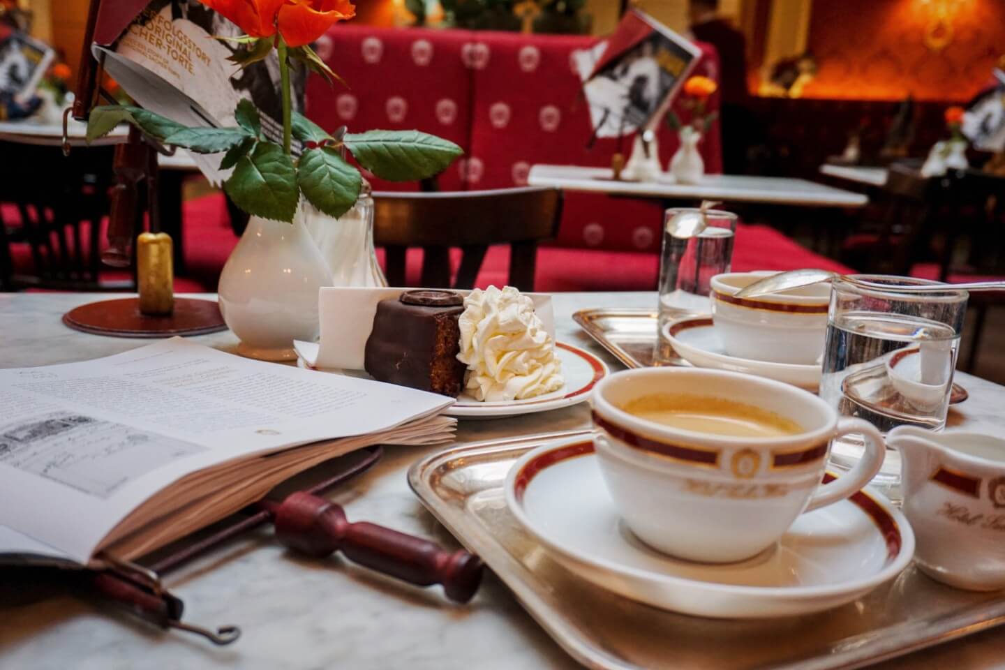 Cafe Sacher, Vienna, Austria