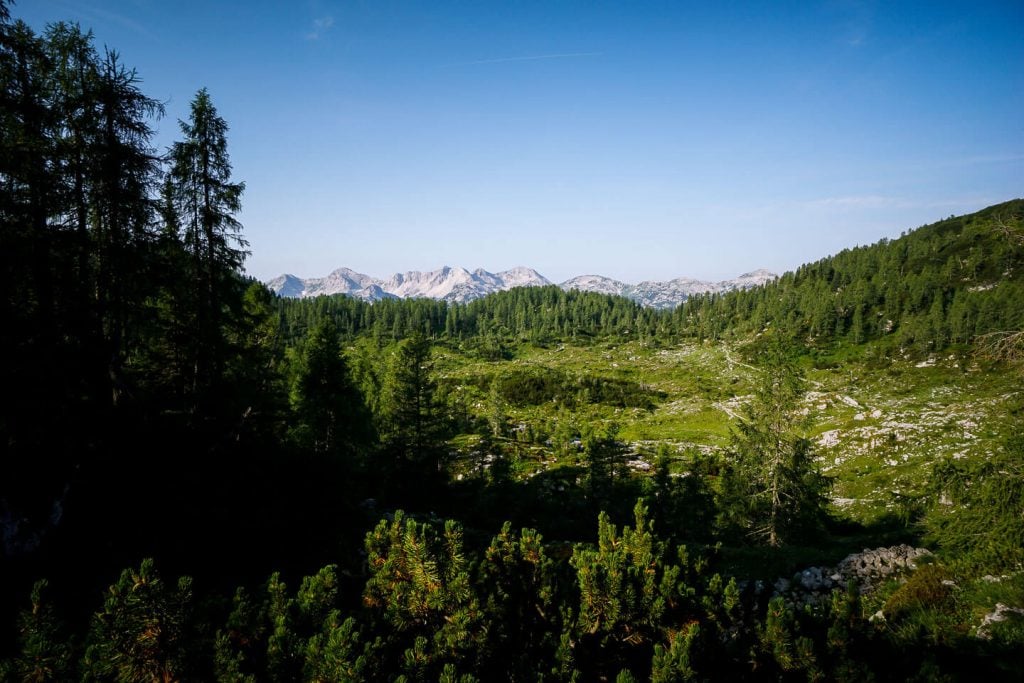 Southern Julian Alps and Planina Ovčarija, Slovenia