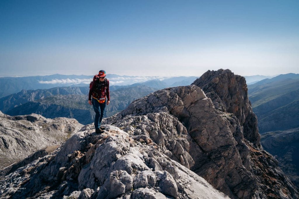 Corona el Rasu ridge, Picos de Europa, Spain