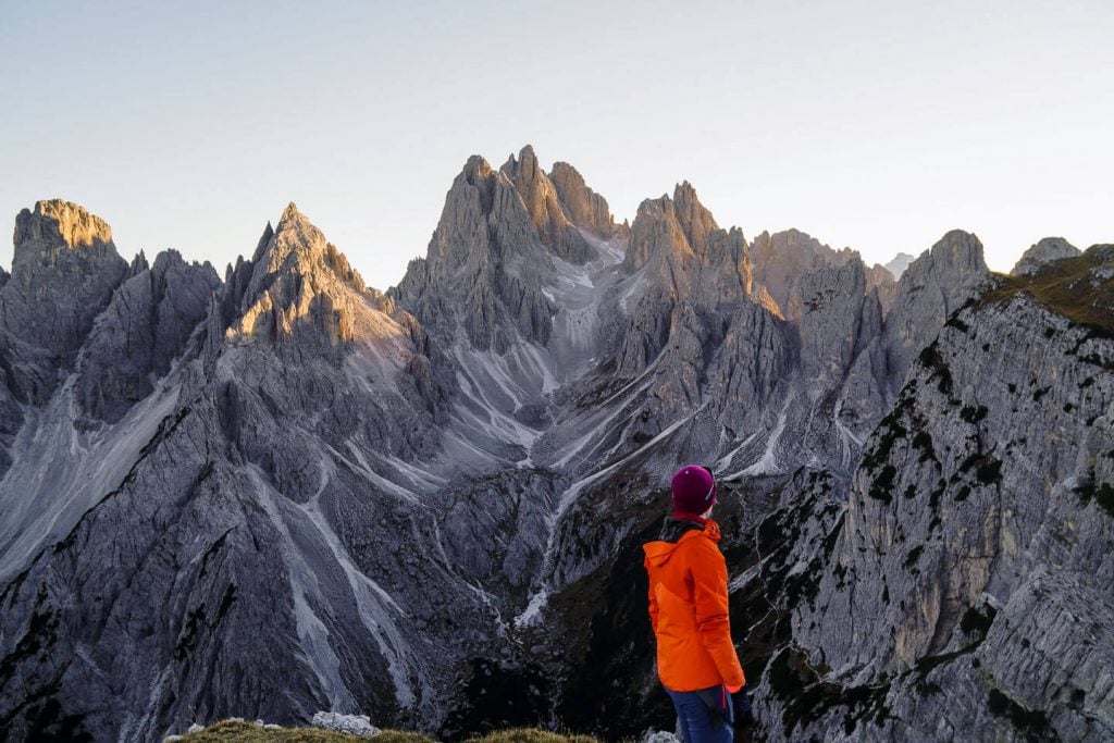 Cadini di Misurina sunset, Dolomites, Italy