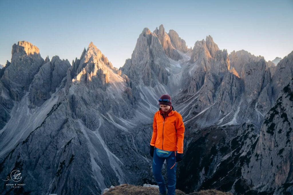 Cadini di Misurina Aussichtspunkt Umweg vom Drei Zinnen Rundweg, Dolomiten