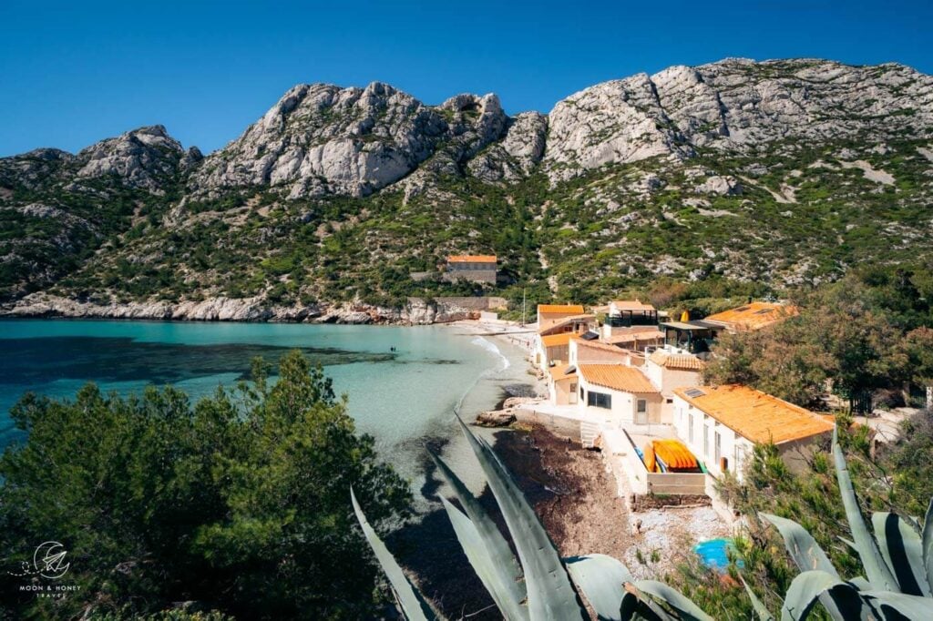 Calanque de Sormiou beach, Marseille, France