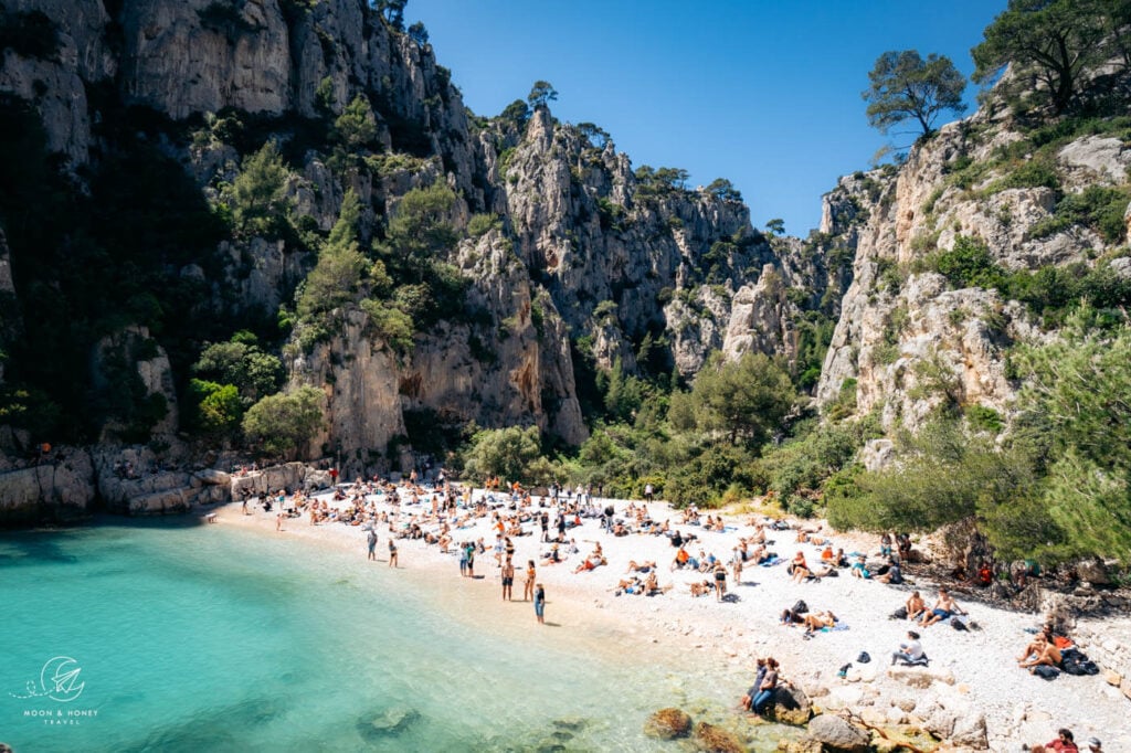 Plage d’En Vau Beach, Calanque d'en vau, Calanques National Park, France