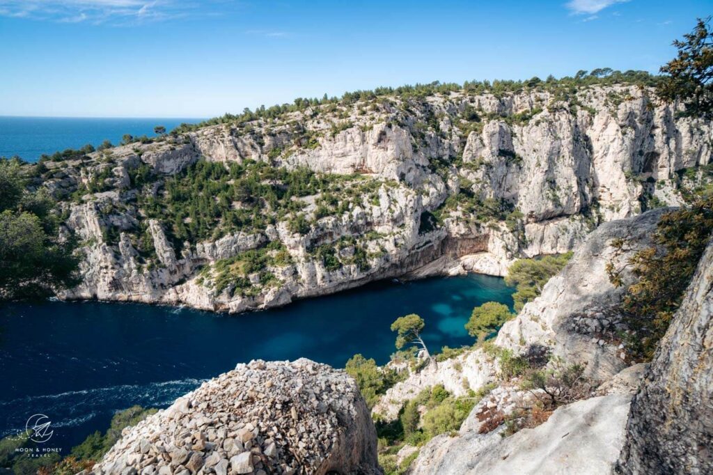 Hiking the Calanque d'en Vau panoramic trail, Calanques National Park, France