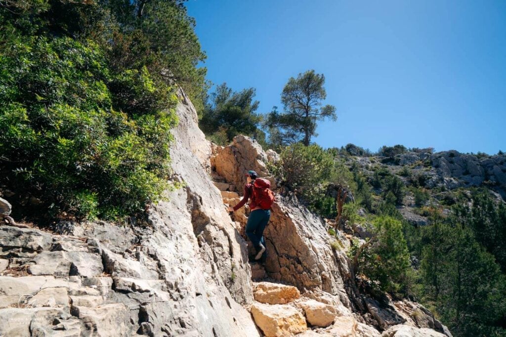 Calanque d'En-Vau Hiking Trail difficulty, Calanques National Park, France