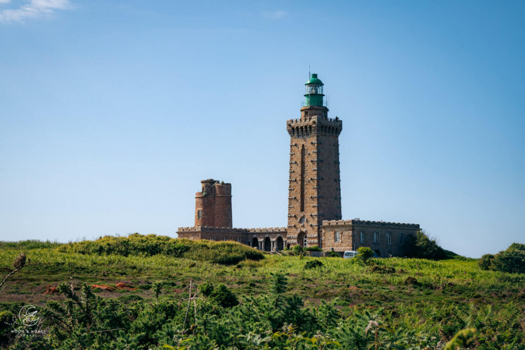 Cap Frehel Leuchtturm, Smaragdküste, Bretagne, Frankreich