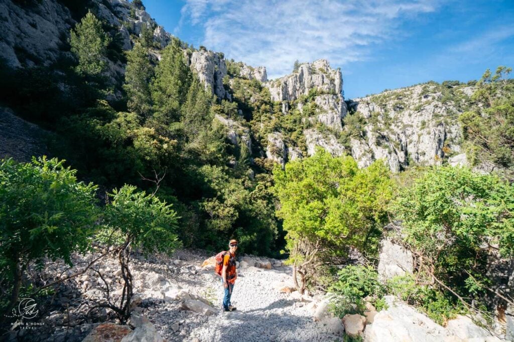 GR98-51 hike, Vallon d'en Vau, Calanques National Park, France