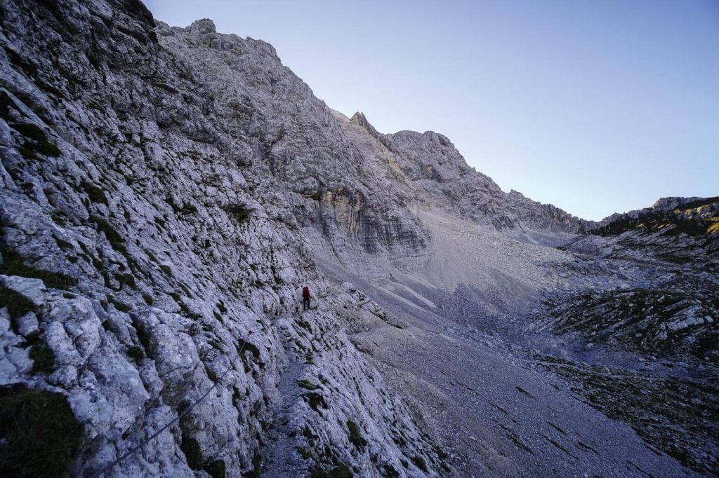 Ledge of Cime del Laudo/Cime  del Loudo, Sorapiss Group