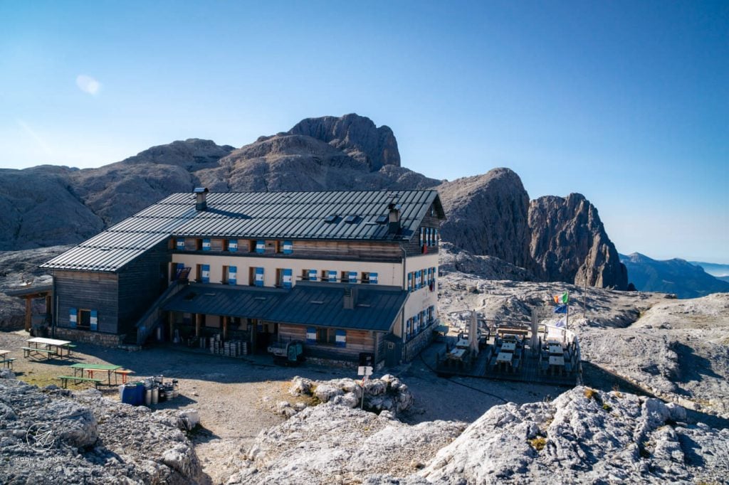 Rifugio Rosetta, Pale di San Martino, Dolomites