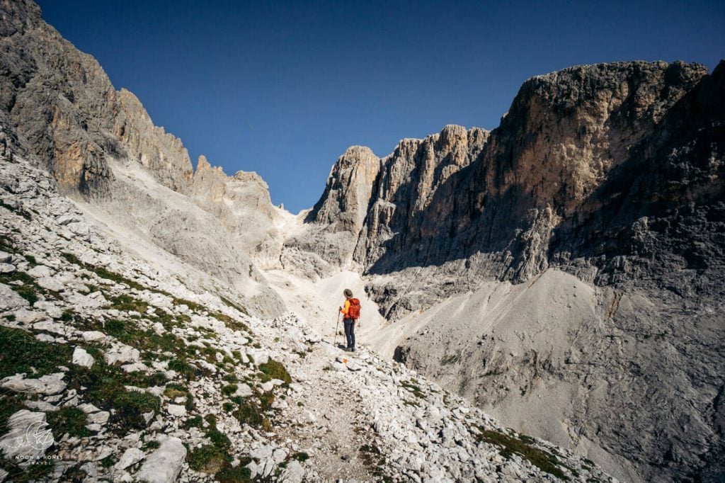 Cima della Vezzana Summit Hike, Pale di San Martino Group, Dolomites