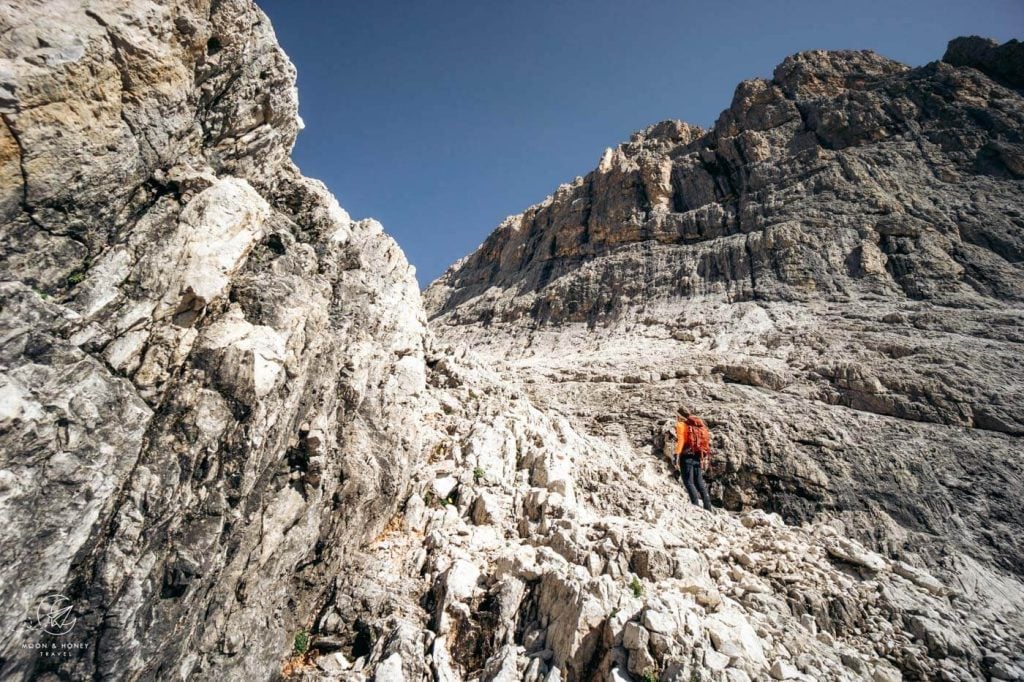 Cima della Vezzana Hike, Dolomites