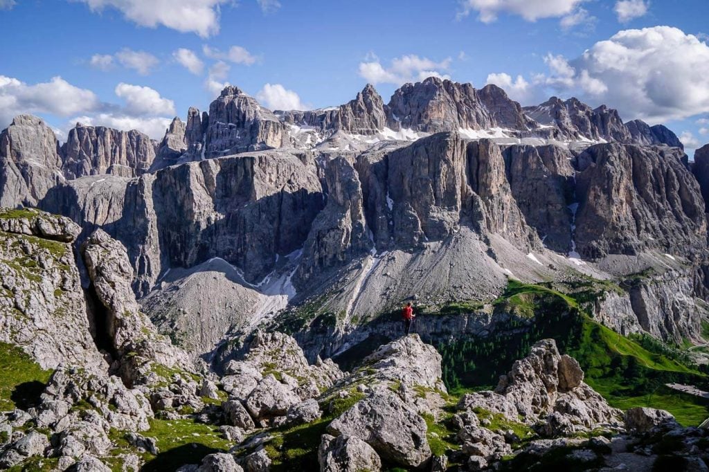 Sass da Ciampac hike, Alta Badia, Dolomites