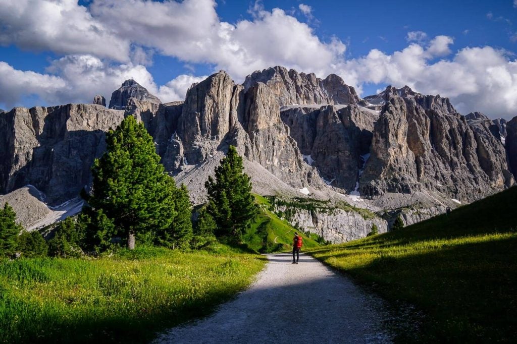 Passo Gardena, Dolomites