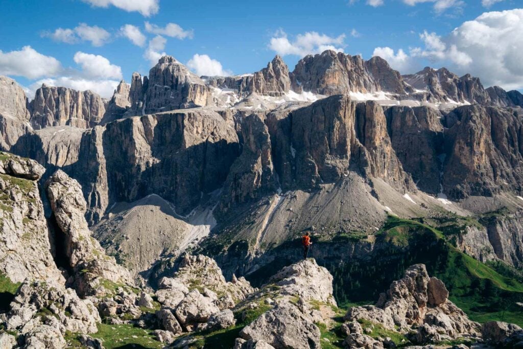 Sass da Ciampac Hike, Cir Group, Dolomites