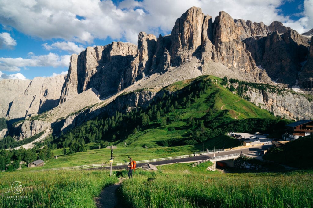 Passo Gardena, Dolomites