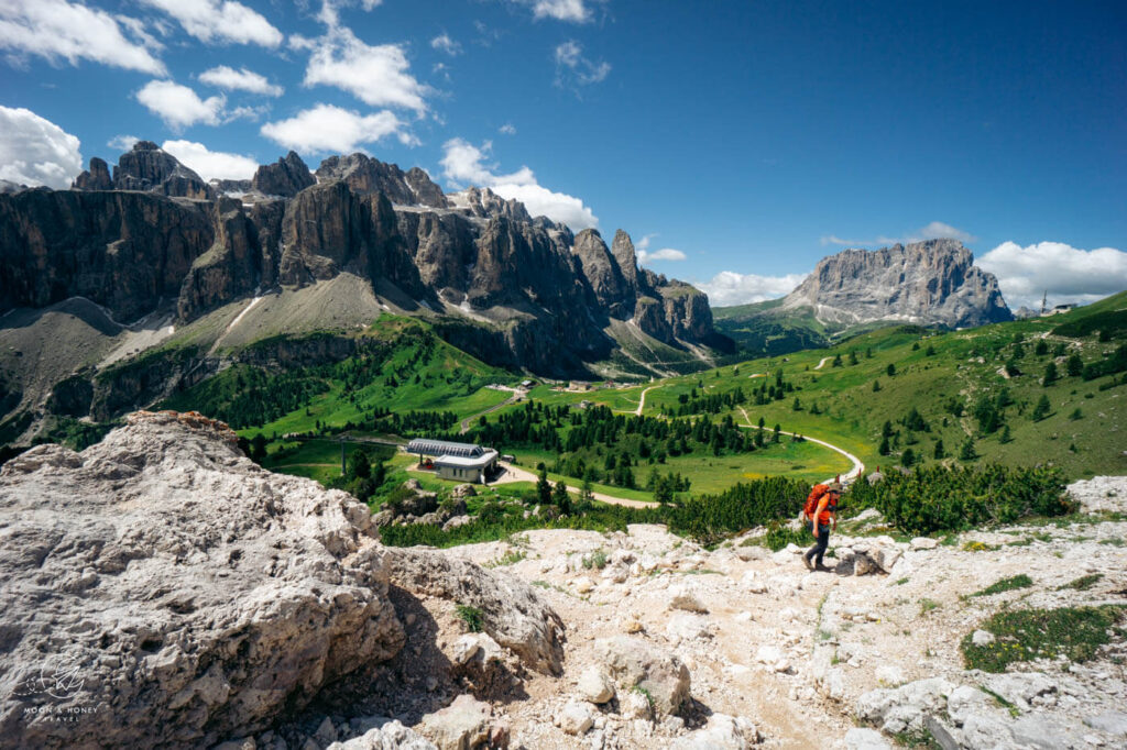 Jimmy Hütte to Passo Cir/Forcella Cier/Danter les Pizes